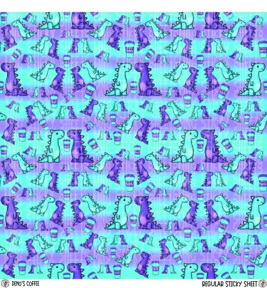 Dino sticky sheets