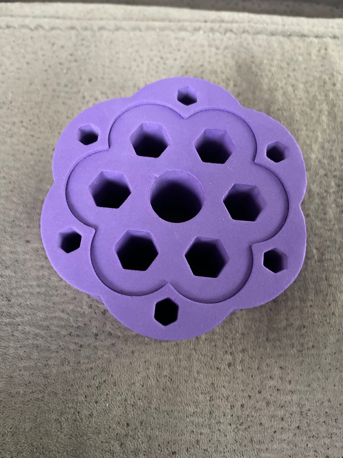 3 in 1 Purple Foam