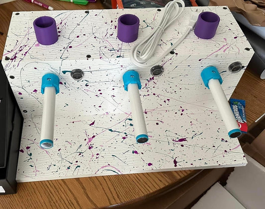 3 Cup Magnetic Turner 8” centers