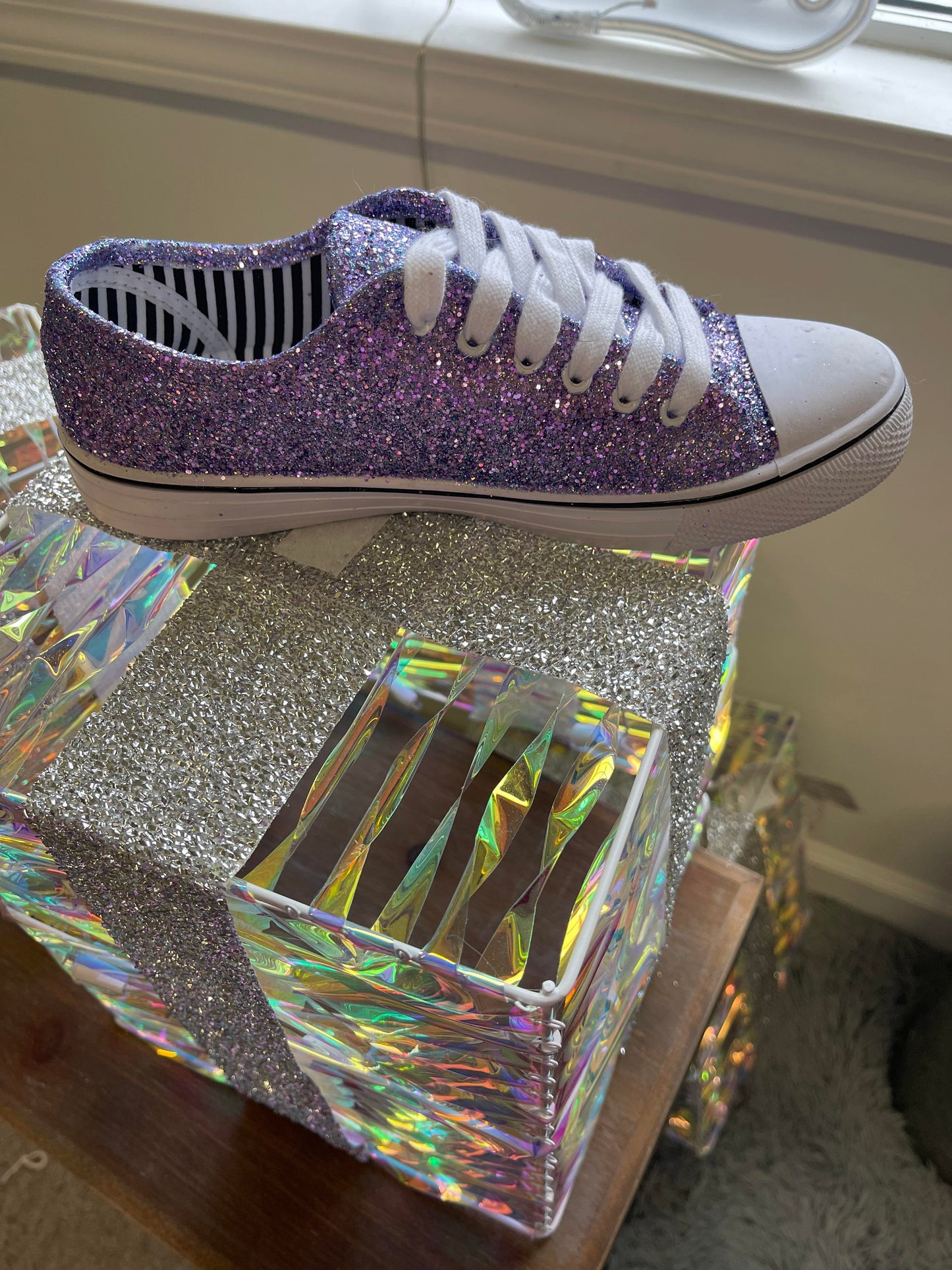 Glittered shoe class